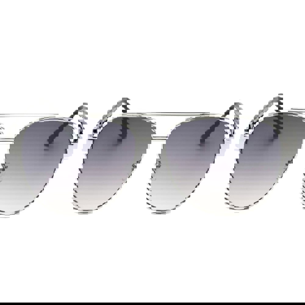 Guess Gradient Smoke Lens Silver Framed Sunglasses