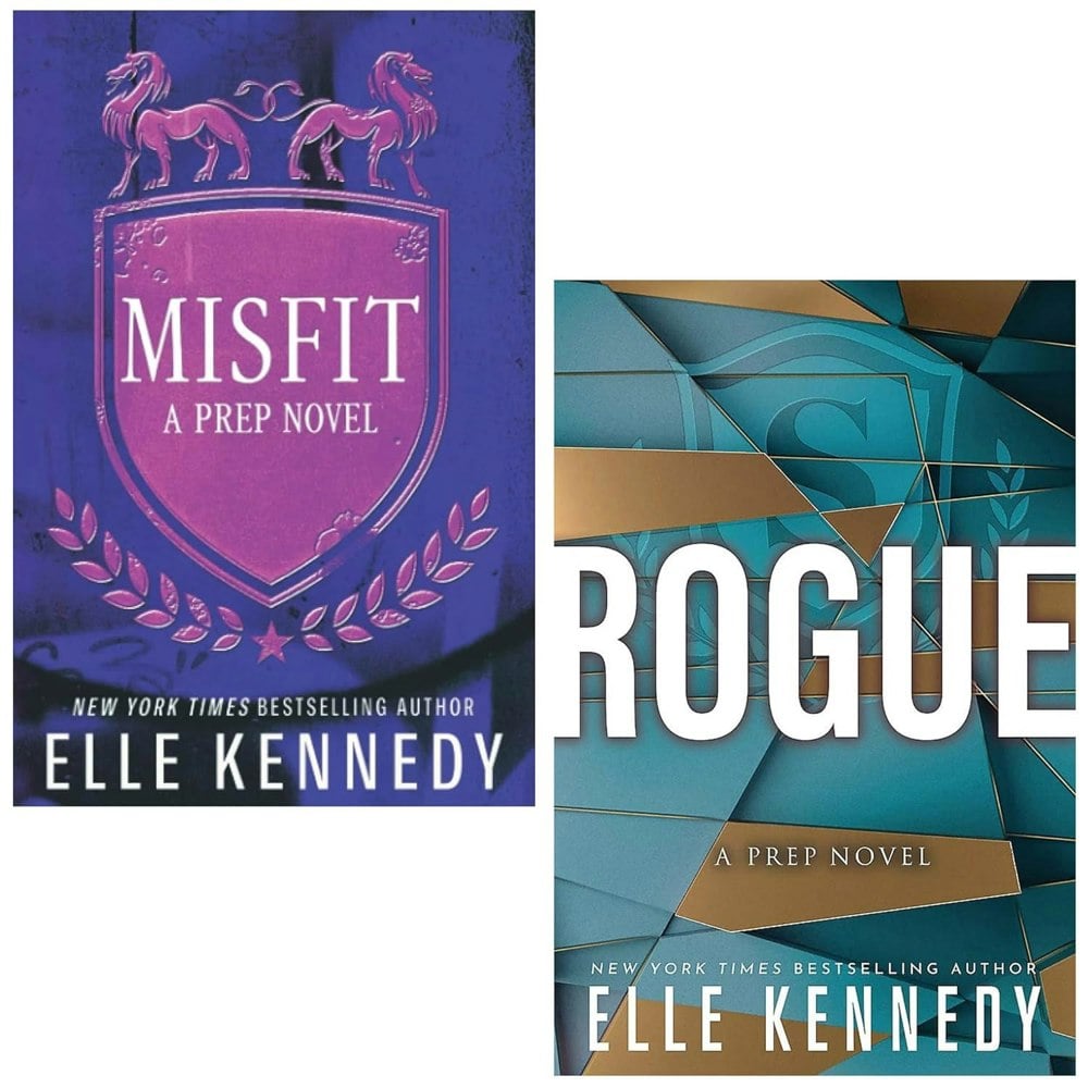 Prep Series 2 Book Set by Elle Kennedy (Misfit, Rogue)