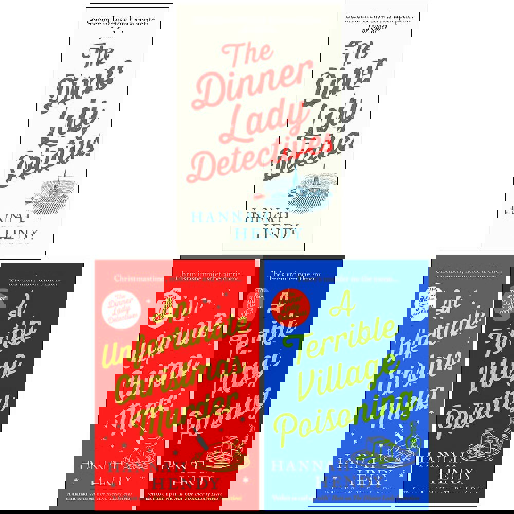 he Dinner Lady Detectives 3 Books Set An Unfortunate Christmas Murder, A Terrible Village Poisoning