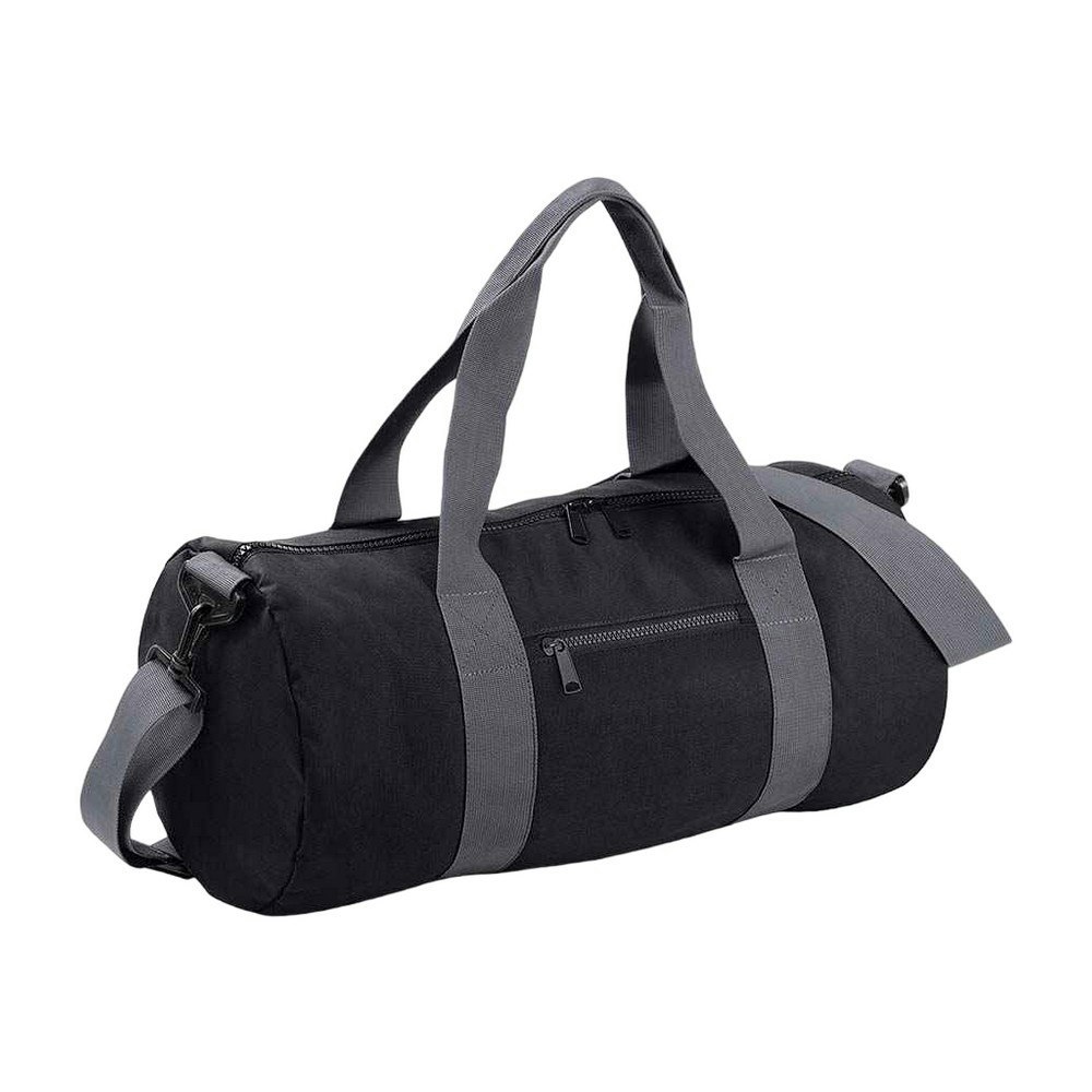 Bagbase Original 20L Duffle Bag - Black/Grey