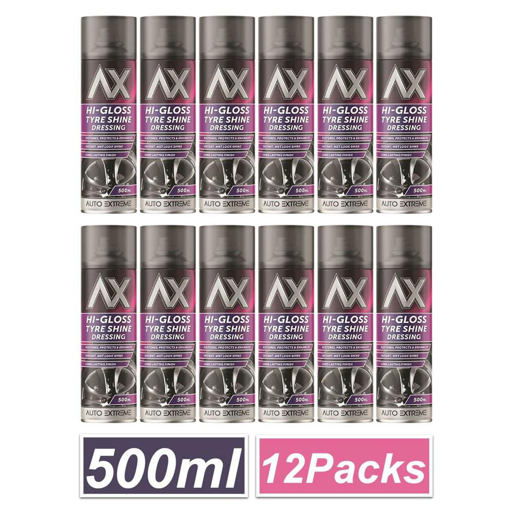 Auto Extreme 12X - Hi-Gloss Tyre Shine Spray 500ml