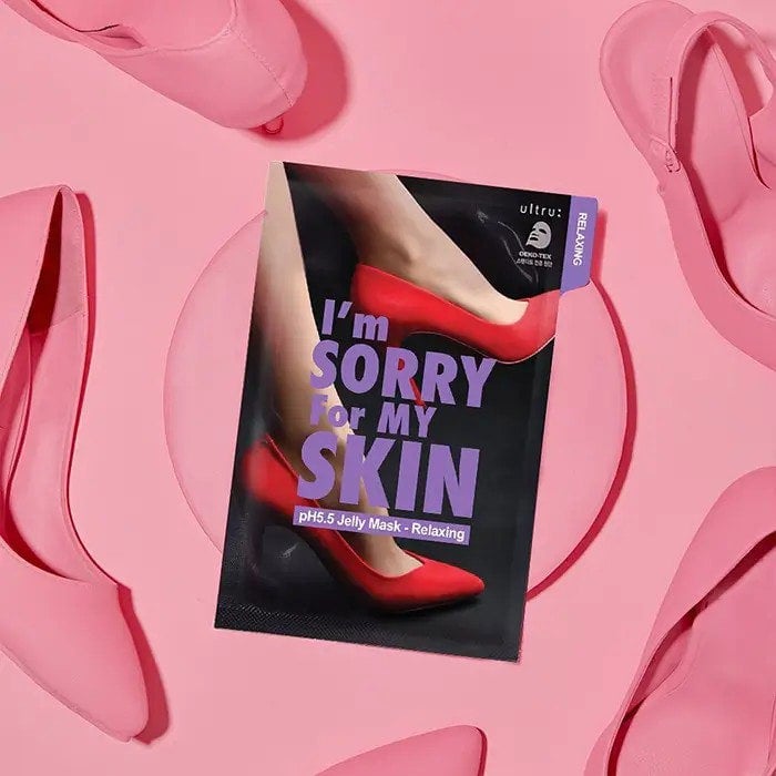 ULTRU I'm Sorry For My Skin pH 5.5 Jelly Mask - Relaxing