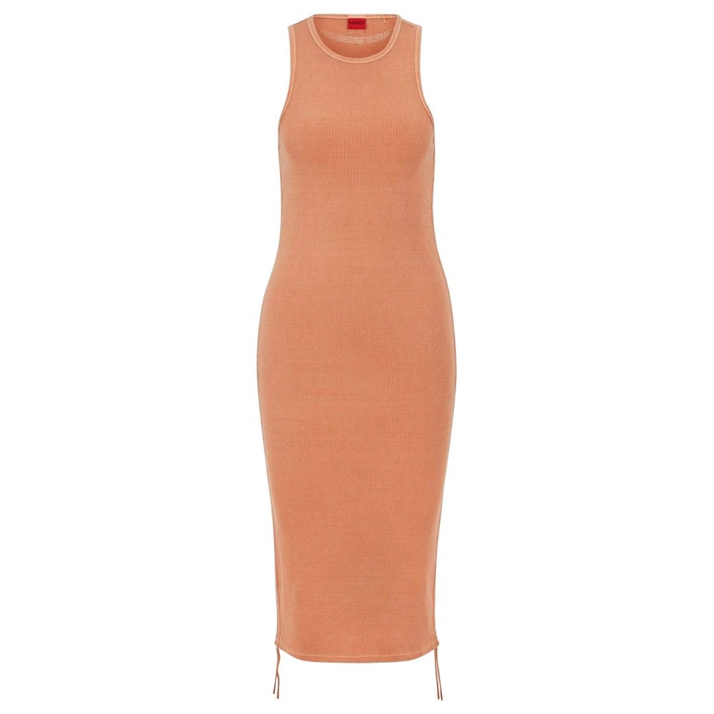 Hugo Boss Womens/Ladies Nerana Logo Dress - Orange