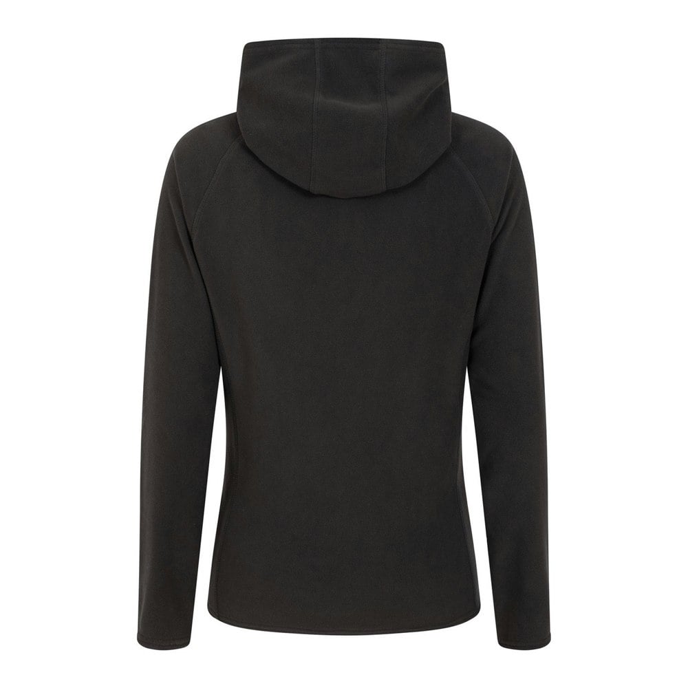Mountain Warehouse Women's Camber Hooded Fleece - Black