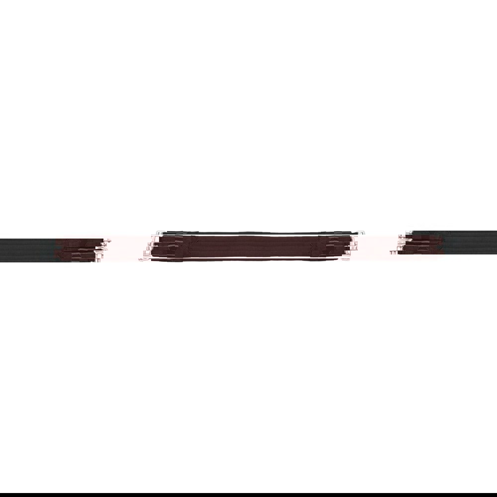 Shires Burghley Elastic Horse Girth - Brown