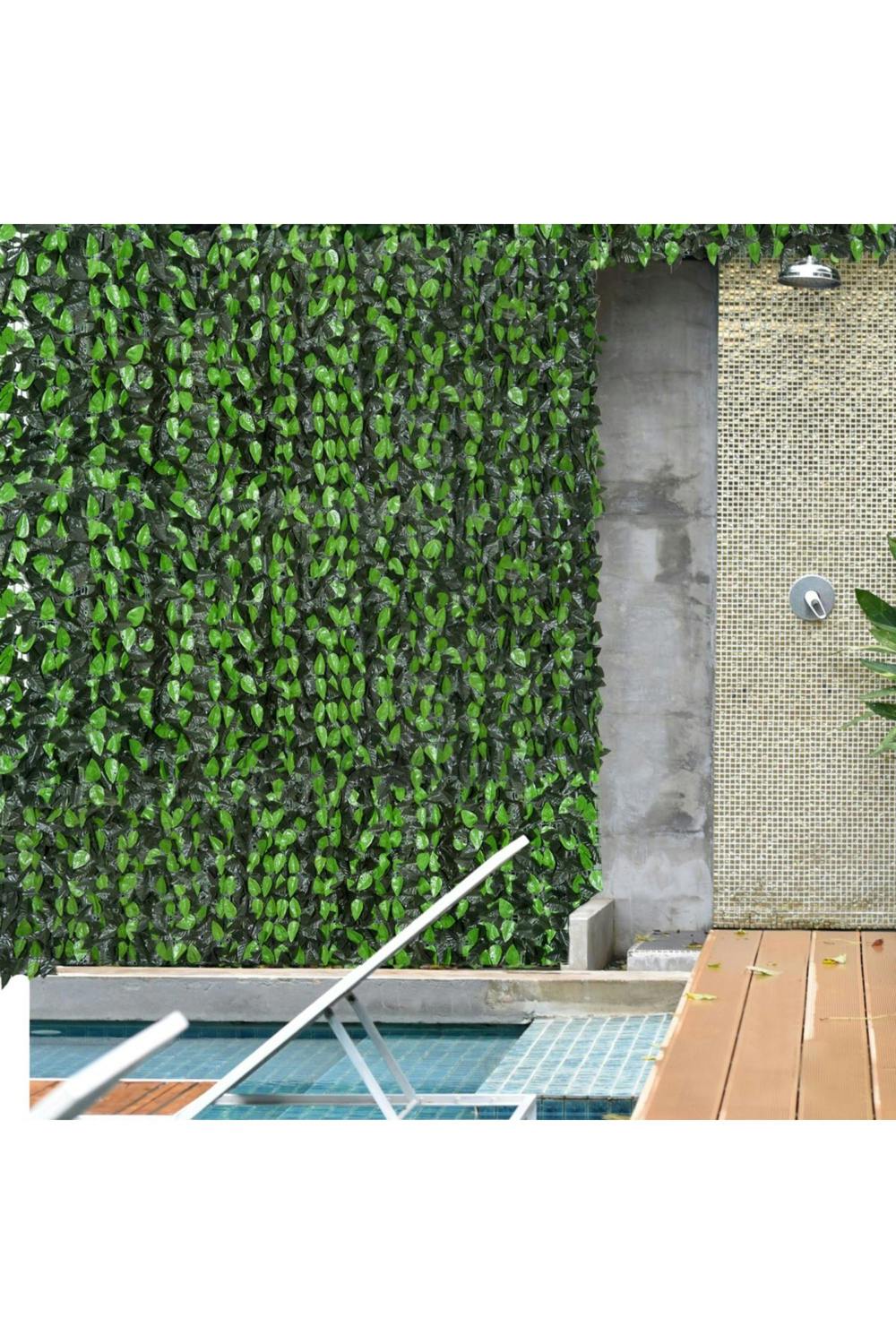 Dyzi 300cm Artificial Sweet Potato Leaf Privacy Screen