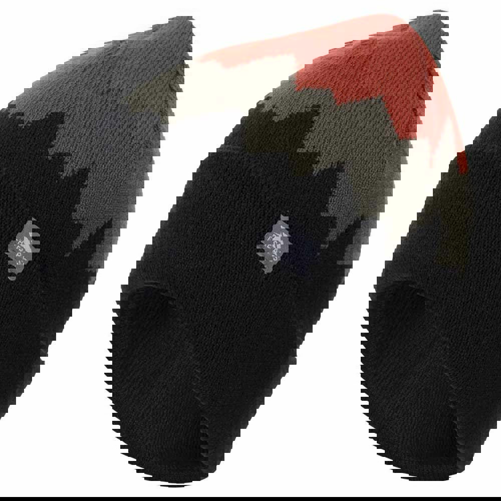 Trespass Mens Cobbler Beanie - Salsa/Ivy/Black