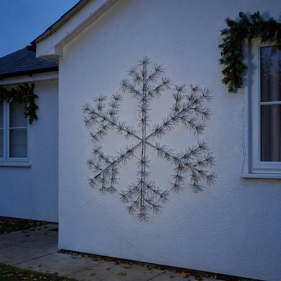 Garden Greatness Gold Starburst LED Snowflake Light
