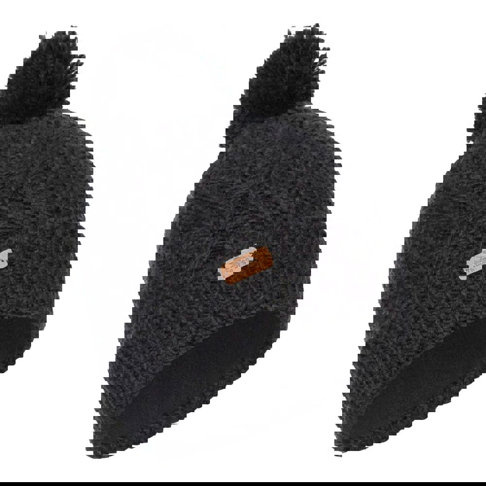 Trespass Women's Zyra Knitted Beanie - Black