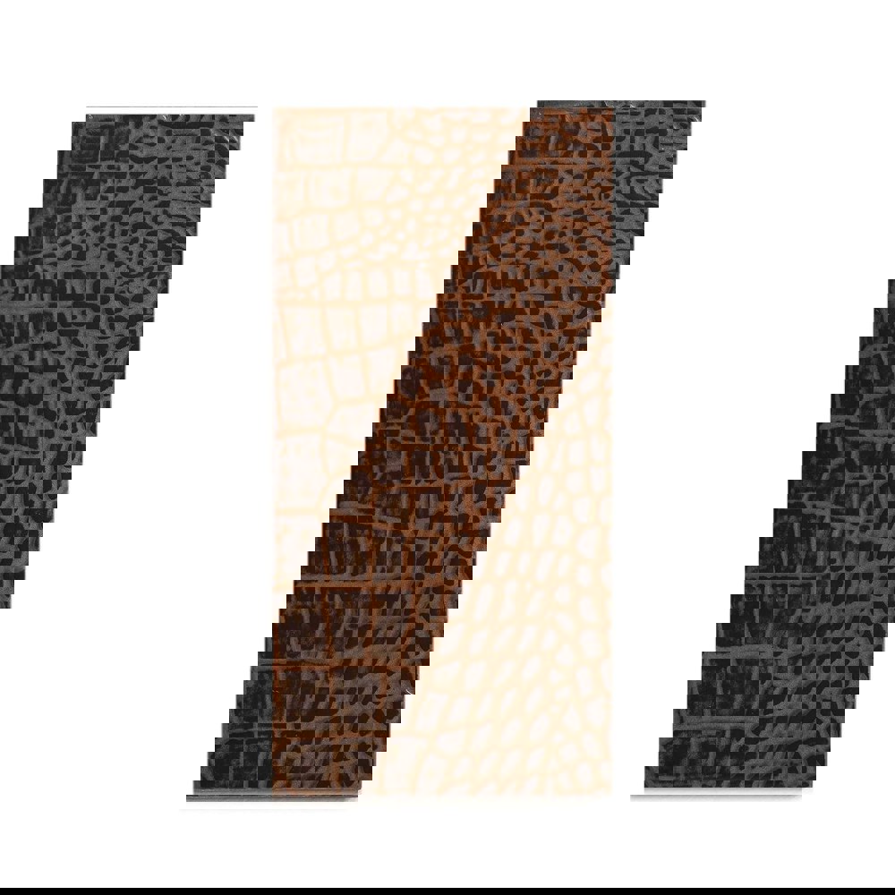 Double Coaster - Faux Vintage Croc - Leather Inspired Coasters
