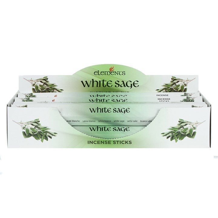Serano Set of 6 Packets of Elements White Sage Incense Sticks