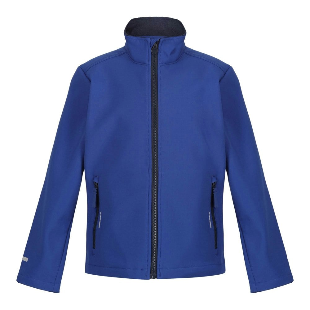 Regatta Boy's Ablaze 2 Layer Soft Shell Jacket - New Royal/Navy