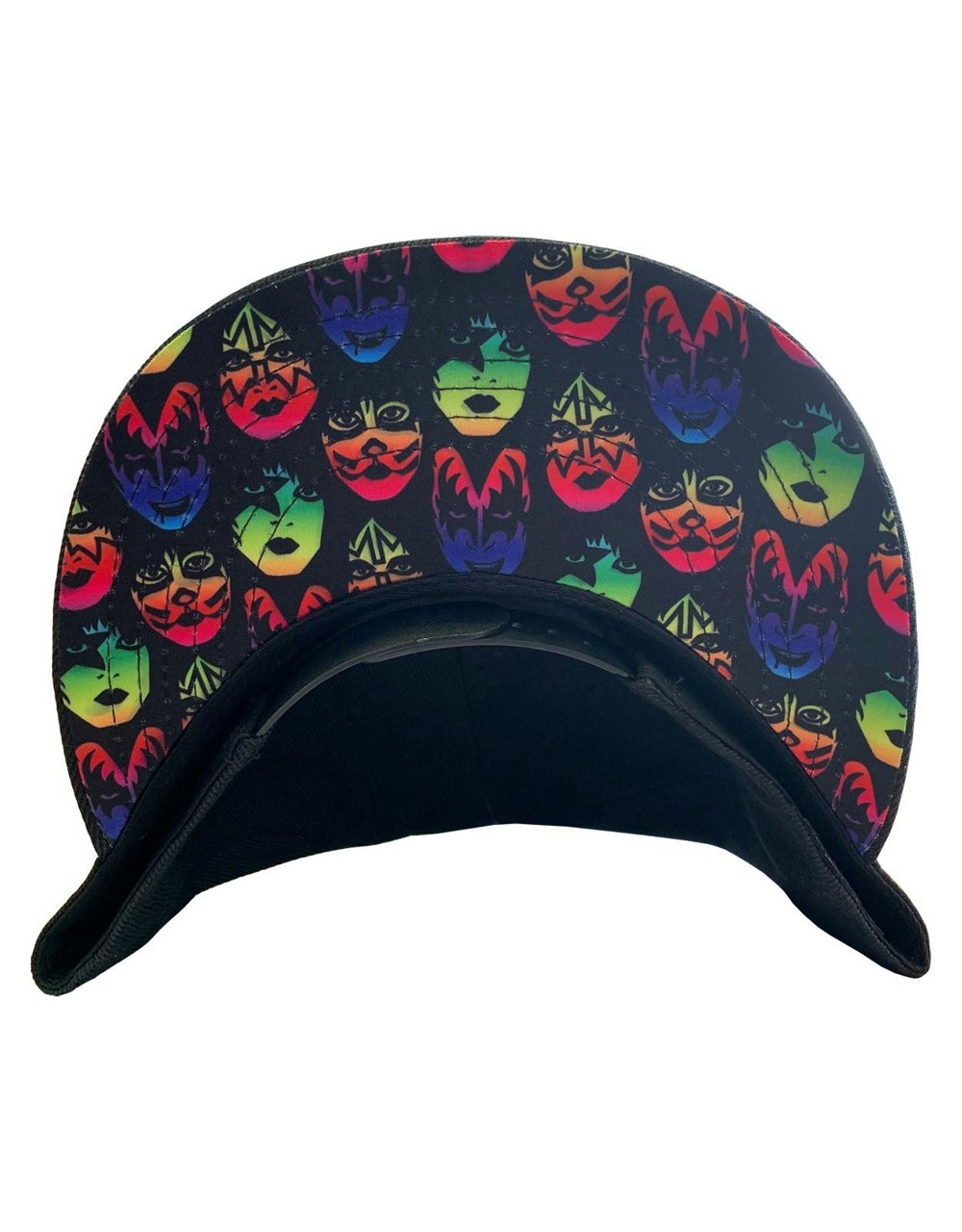 KISS Neon Faces Snapback Baseball Cap