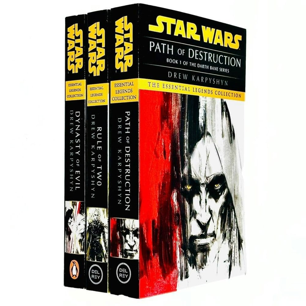 Star Wars: Essential Legends Darth Bane Trilogy 3 Book Set By Drew Karpyshyn