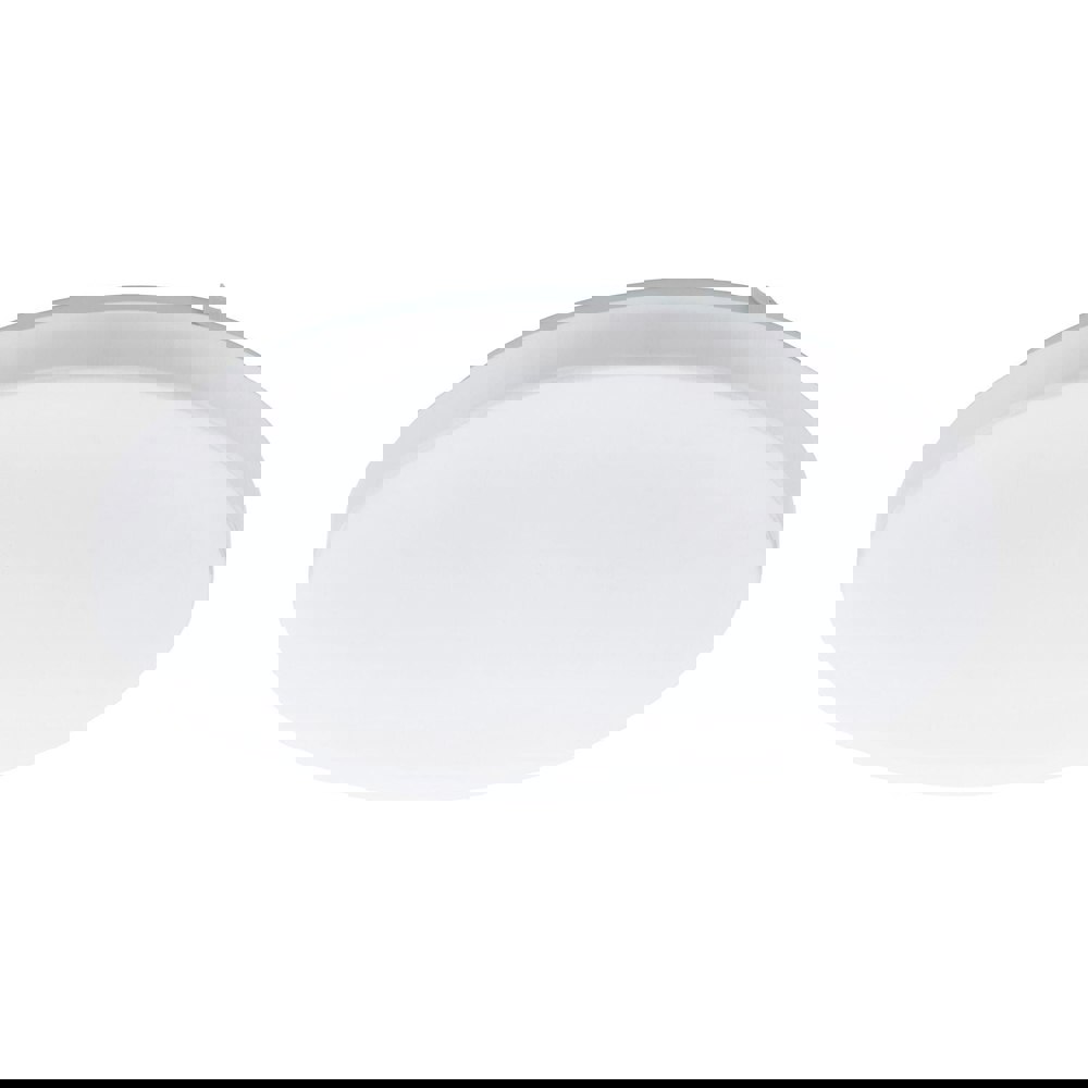 Wall Flush Ceiling Light Colour White Shade White Plastic Bulb LED 17.3W Loops