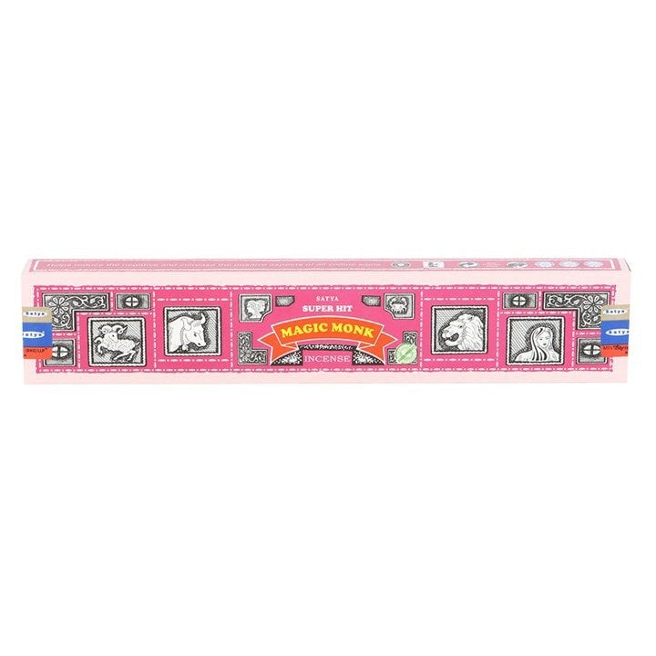Serano 12 Packs of Superhit Magic Monk Incense Sticks by Satya