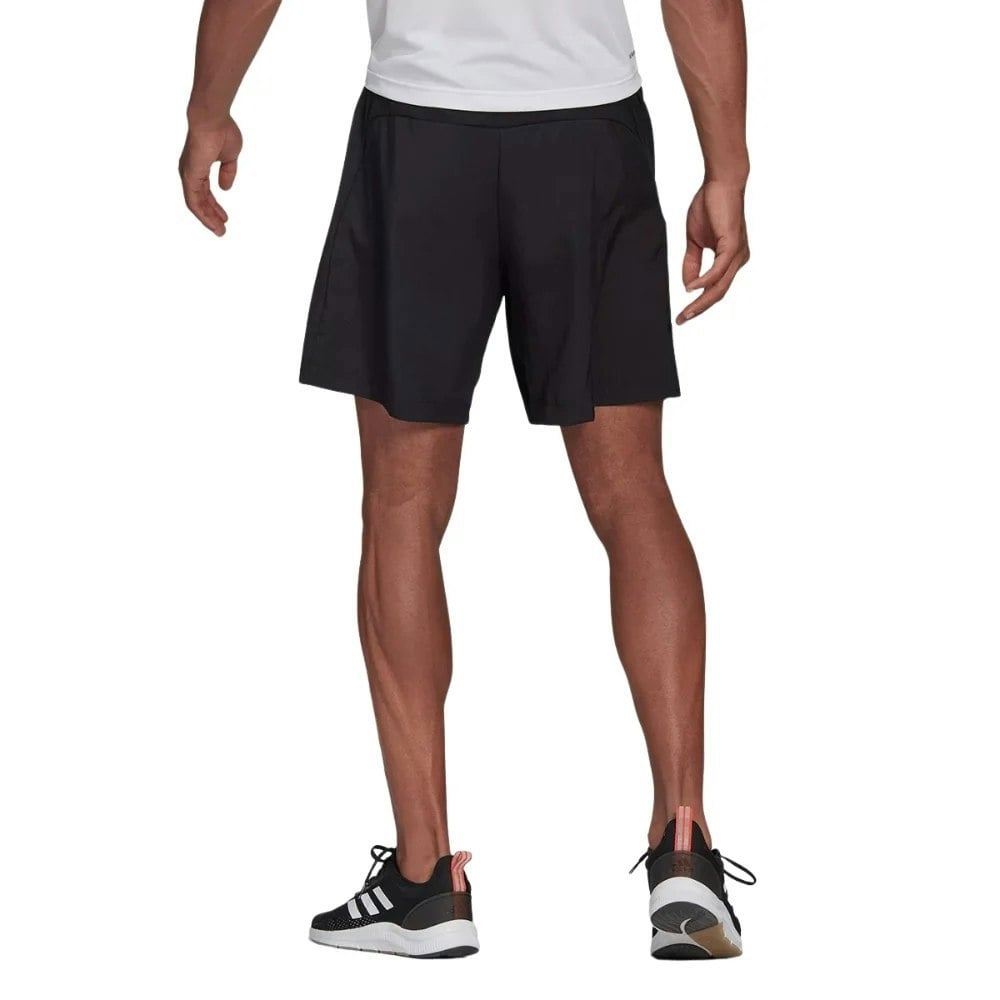 Adidas Mens D2M Aeroready Woven Shorts - Black