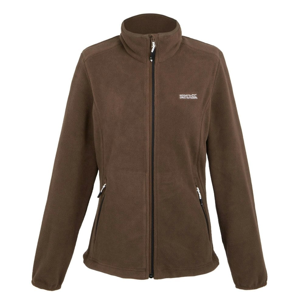 Regatta Women's Floreo IV Full Zip Fleece Jacket - Bueno Brown
