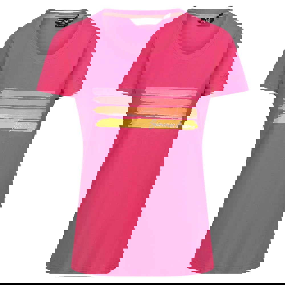 Regatta Women's Filandra VIII T-Shirt - Hot Pink