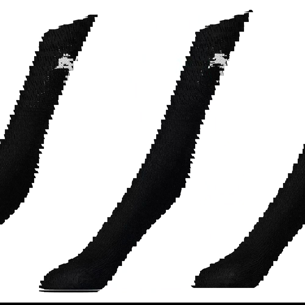 Puma Unisex Adult Crew Socks (Pack of 3) - Black