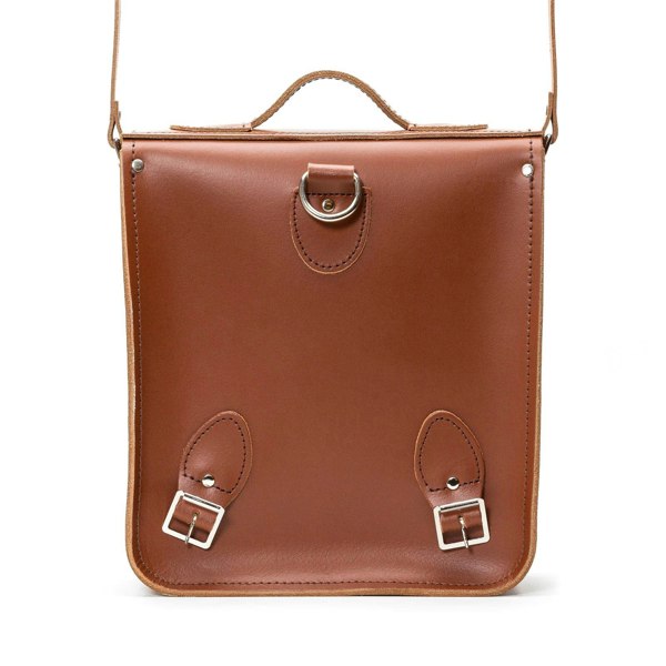 Chestnut Leather City Backpack - Backpack - Zatchels