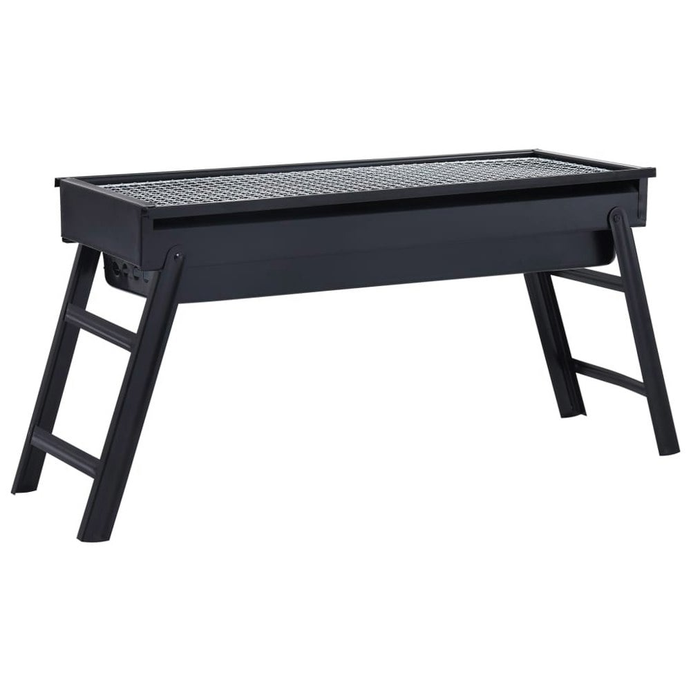 Berkfield Portable Camping BBQ Grill Steel 60x22.5x33 cm