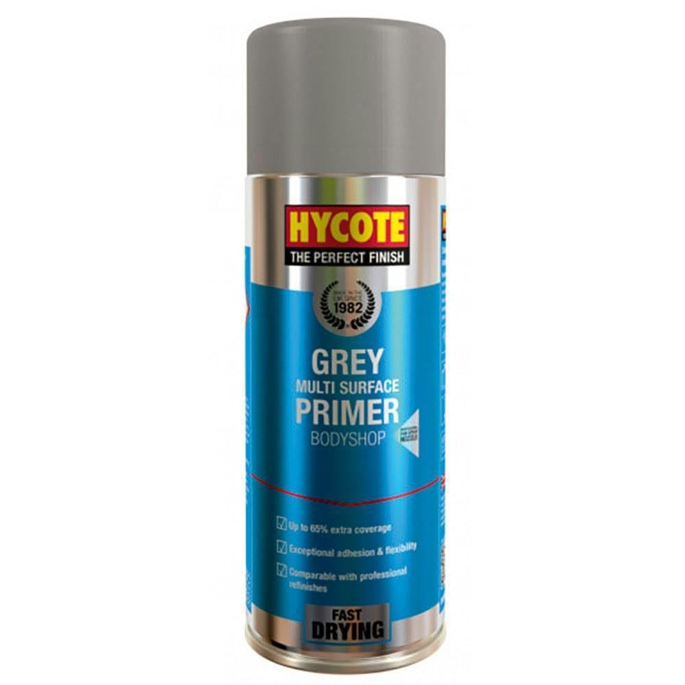 Hycote 5X Hycote Bodyshop High Build Grey Spray Paint 400ml
