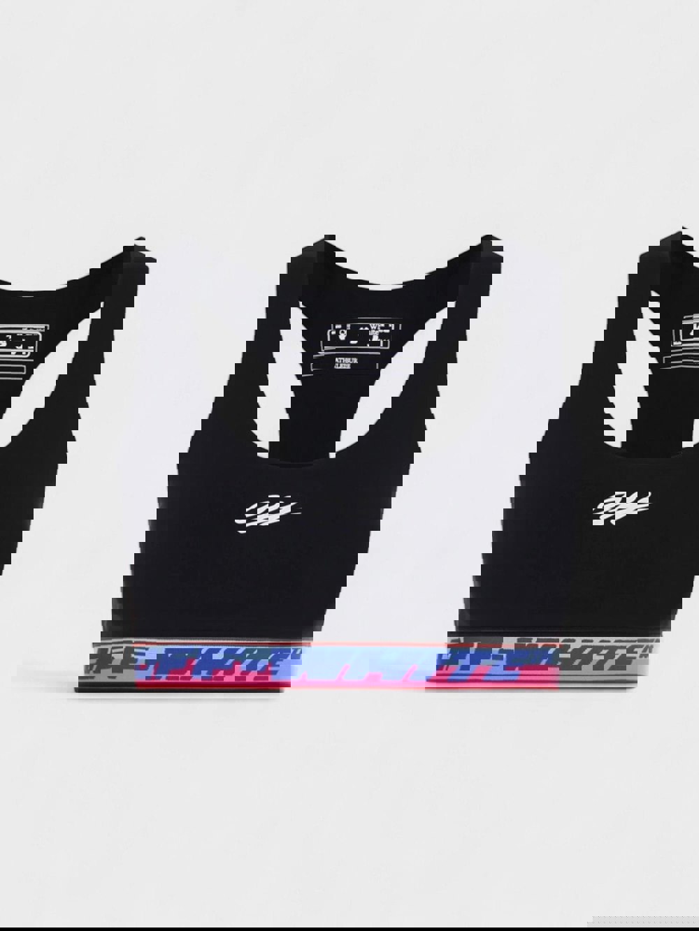 Off - White Athleisure Logo Bra Top - Supplied FashionOff - White
