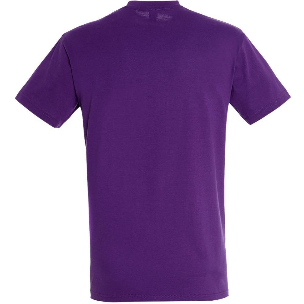 SOLS Mens Regent Short Sleeve T-Shirt - Dark Purple