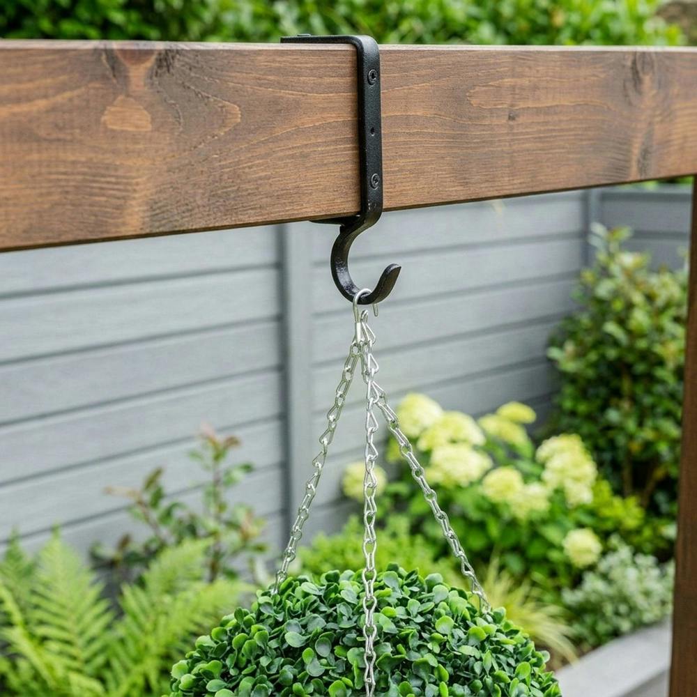 Garden Greatness Hanging Artificial Boxwood Topiary Ball