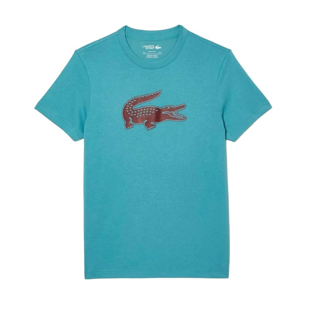 Lacoste Mens Logo Ultra Dry Sport T-Shirt - Green