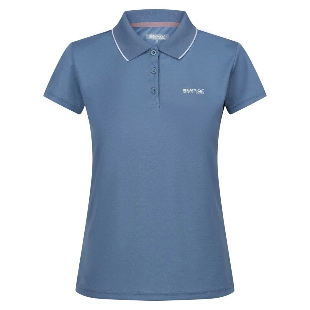 Regatta Womens/Ladies Maverick V Polo Shirt - Coronet Blue