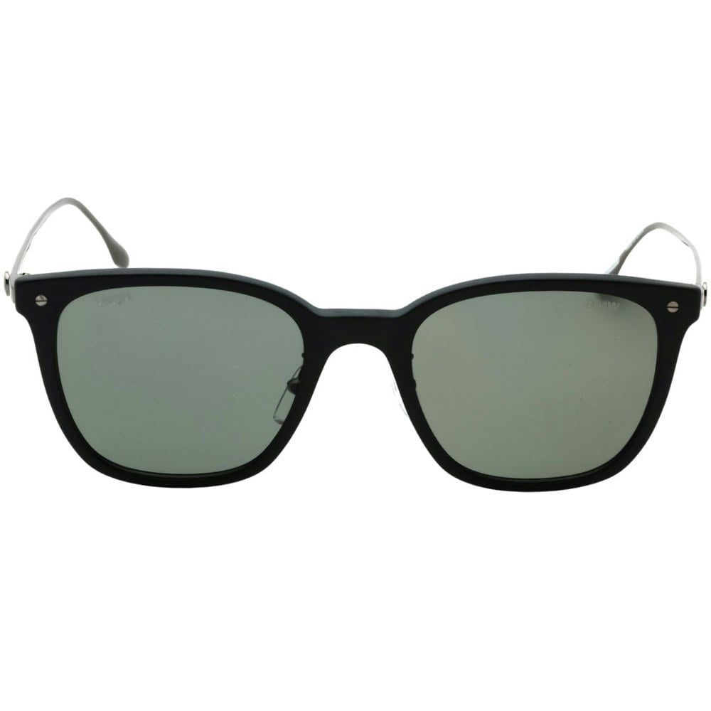 BMW Matte Black Framed Smoke Polarised Lensed Sunglasses