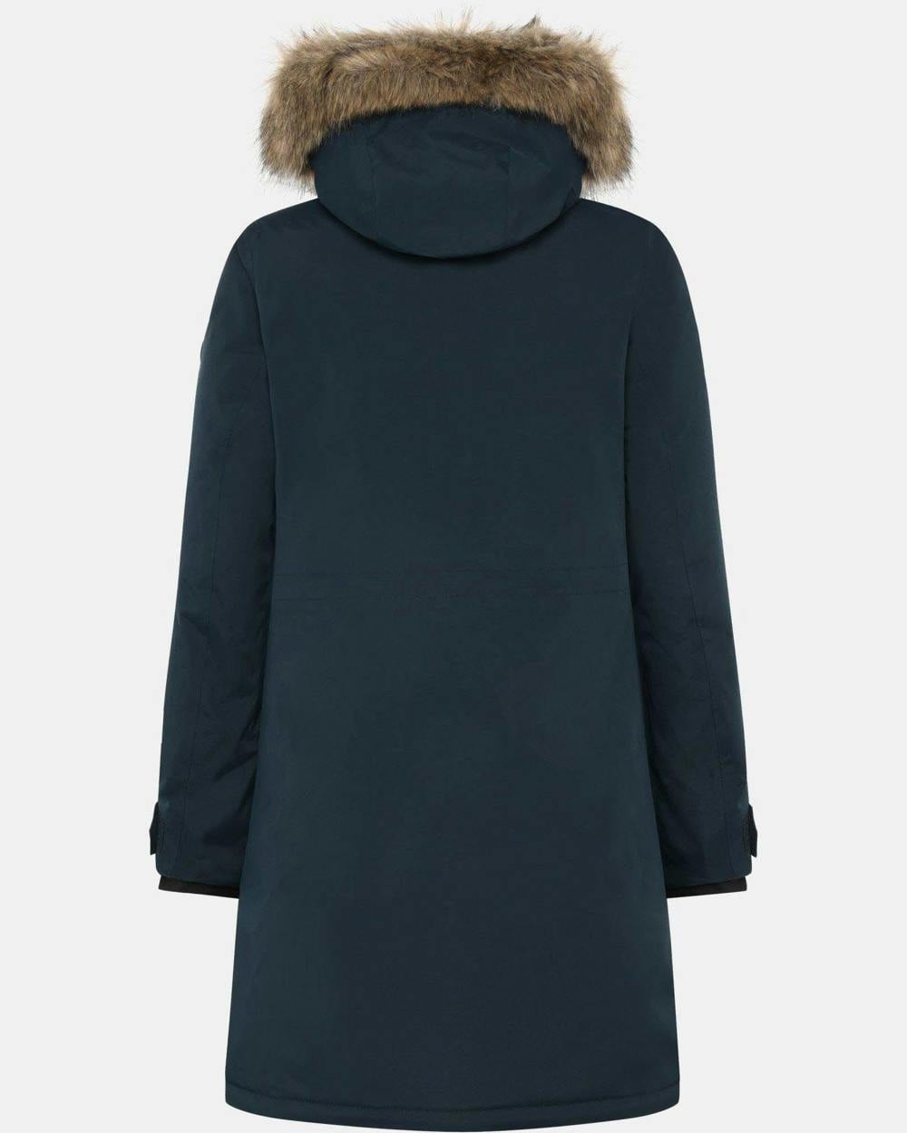 Didriksons Womens Erna Parka 2 - Dark Night Blue 999