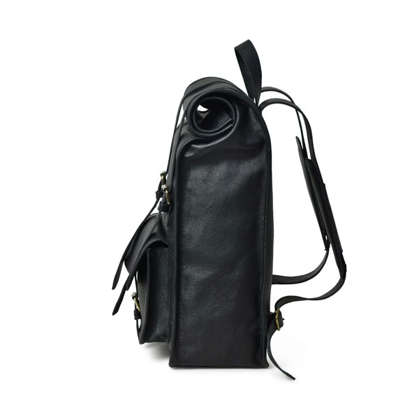 DuVall Rolltop Backpack- Black - DÖTCH CLUB