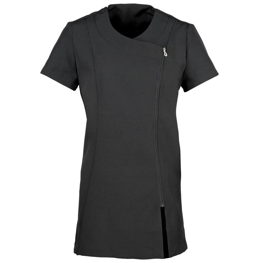 Premier Ladies/Womens *Camellia* Tunic / Health Beauty & Spa / Workwear - Black - Black