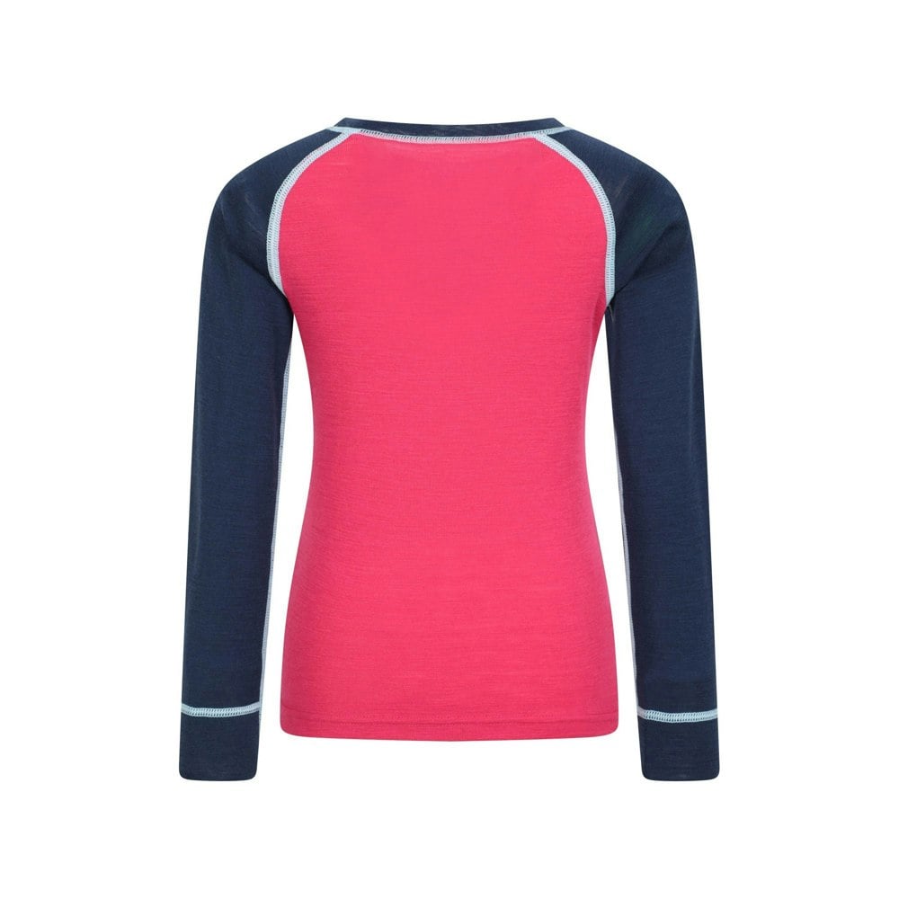 Mountain Warehouse Kids Merino II Base Layer Set - Purple