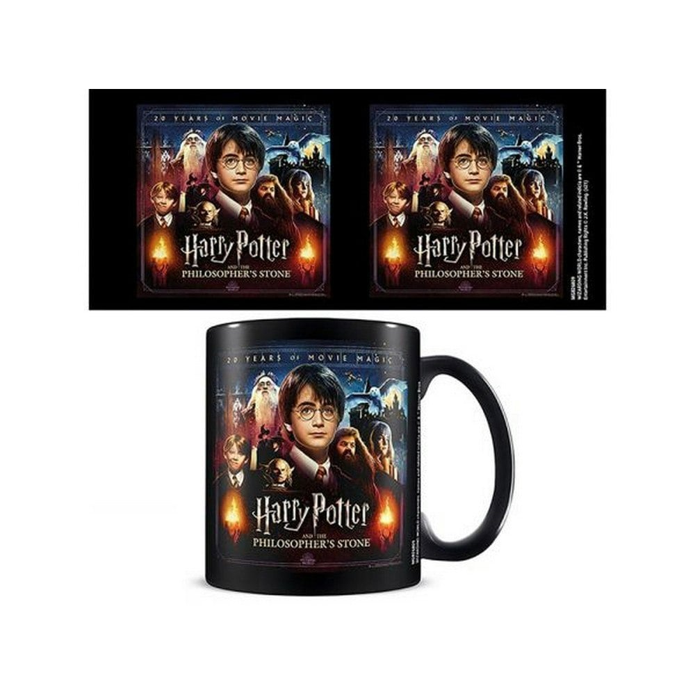 Harry Potter 20 Years Of Movie Magic Mug - Black/Multicoloured