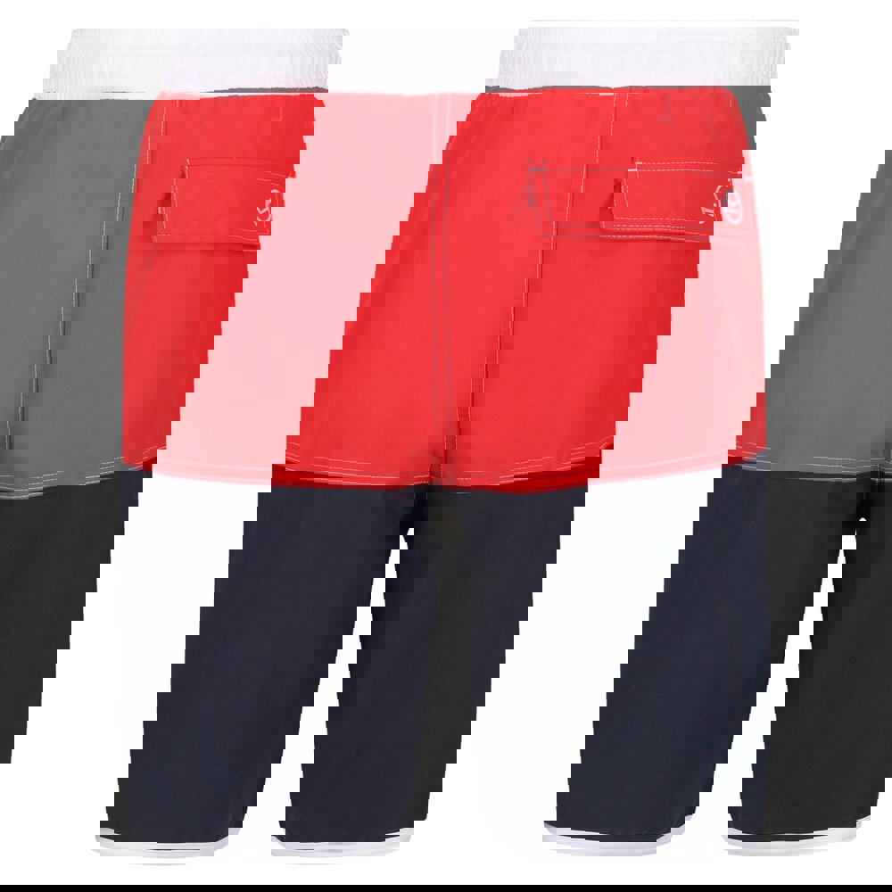 Regatta Mens Benicio Swim Shorts - Roccoco Red/Navy
