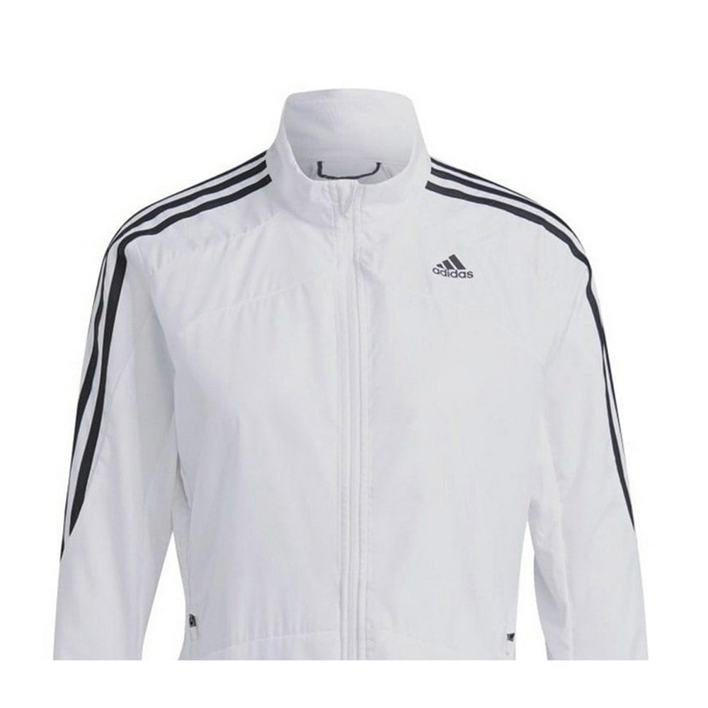 Adidas Womens Marathon 3 Stripes Jacket - White