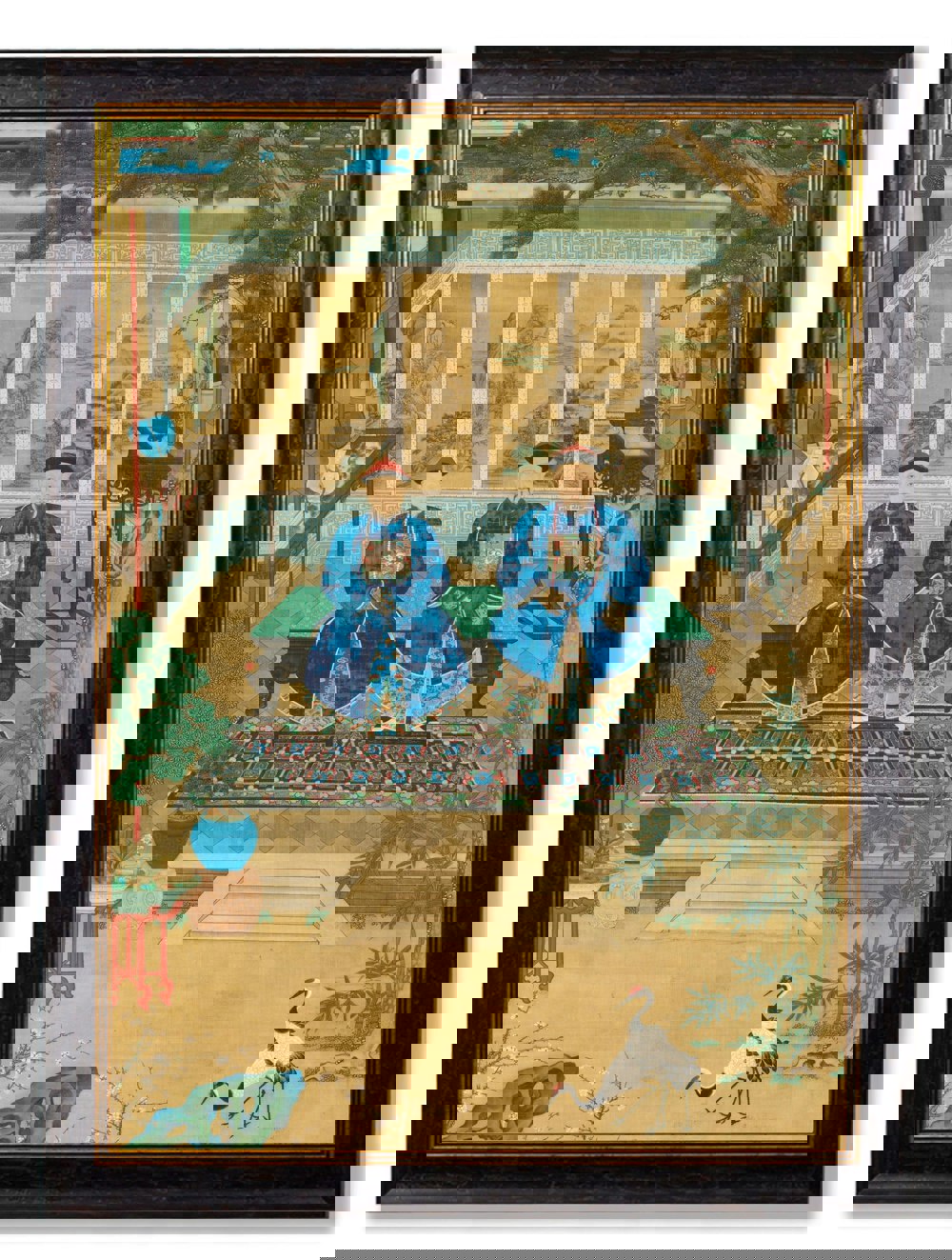 Exceptional Art Imperial Censor and His Wife