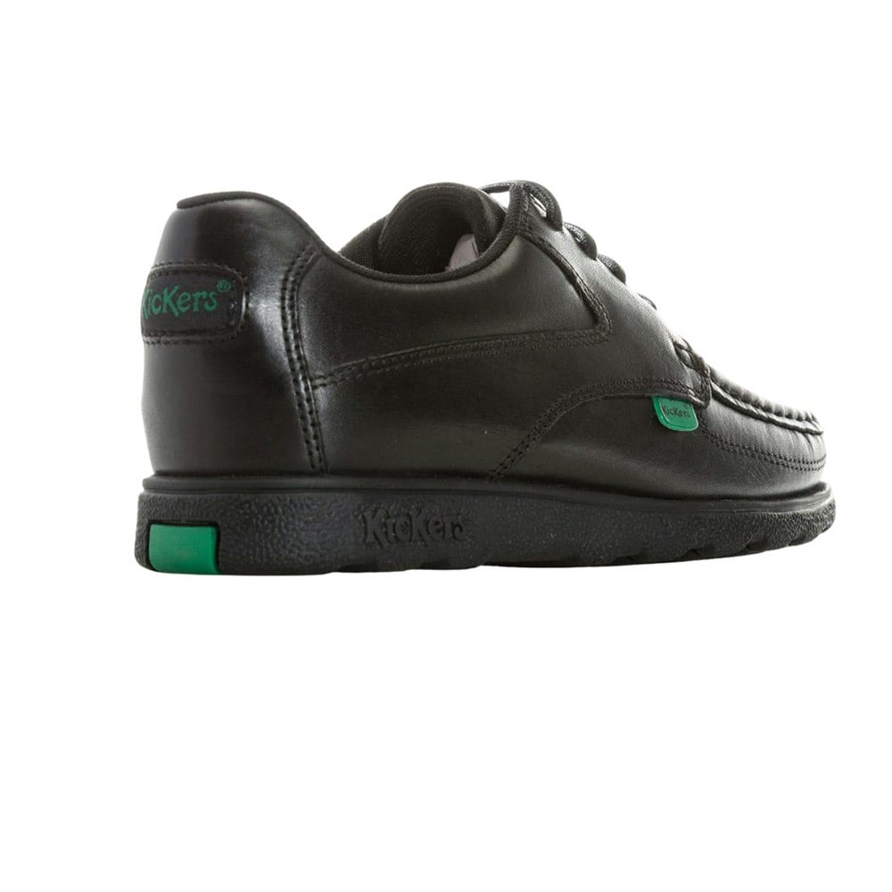 Kickers Boys Fragma Lace Up Shoes - Black