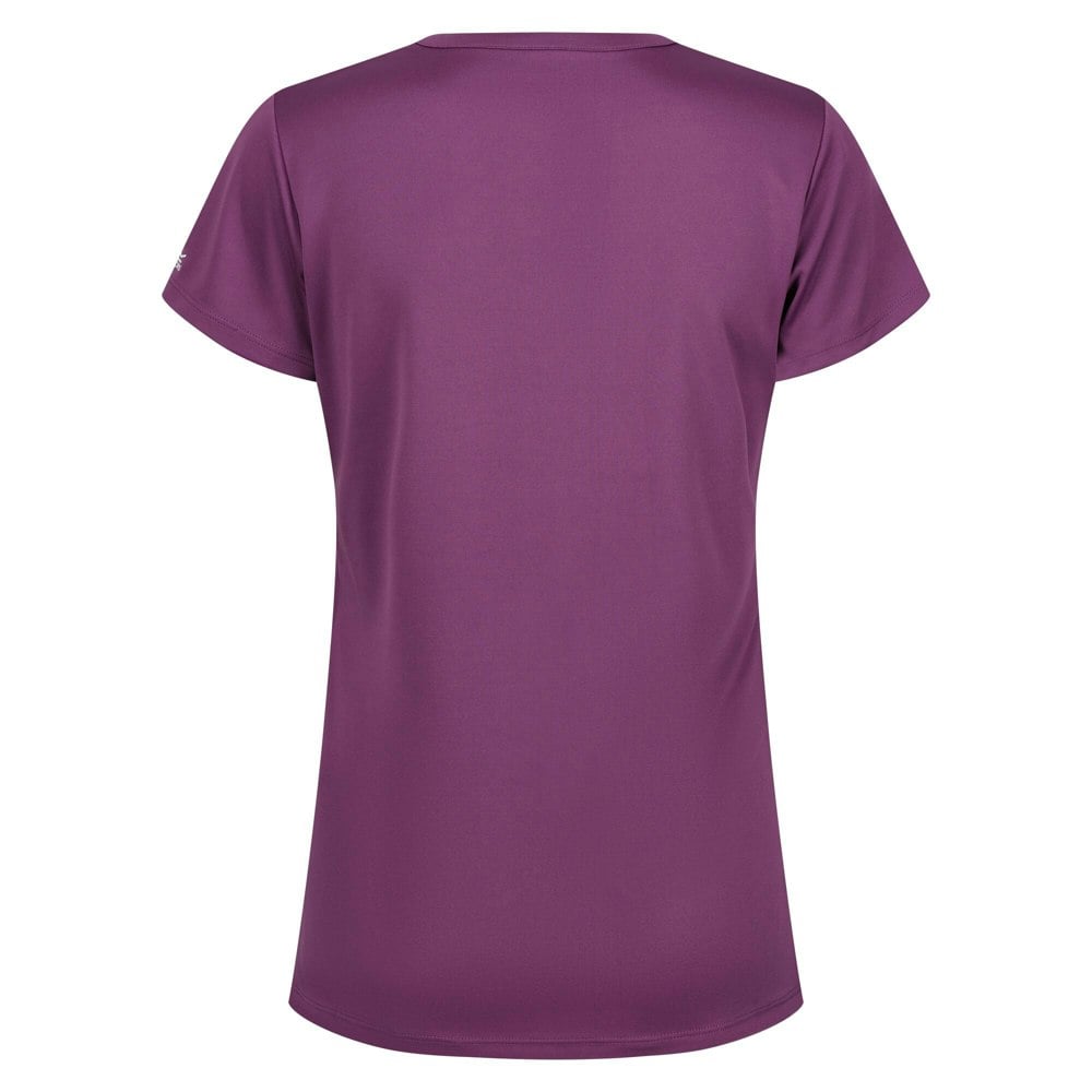 Regatta Womens/Ladies Fingal VIII Terrain Print T-Shirt - Sunset Purple