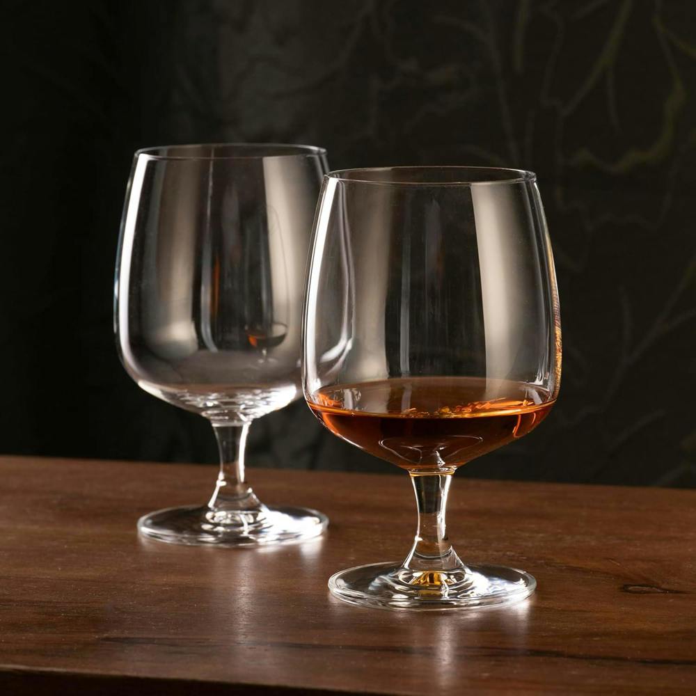 Crystal Brandy Glasses - Set of 6