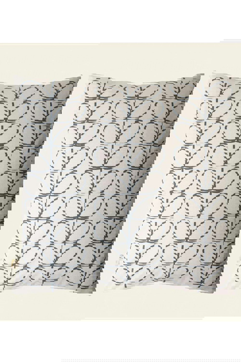Orla Kiely Small Linear Stem Feather Filled Reversible Cushion