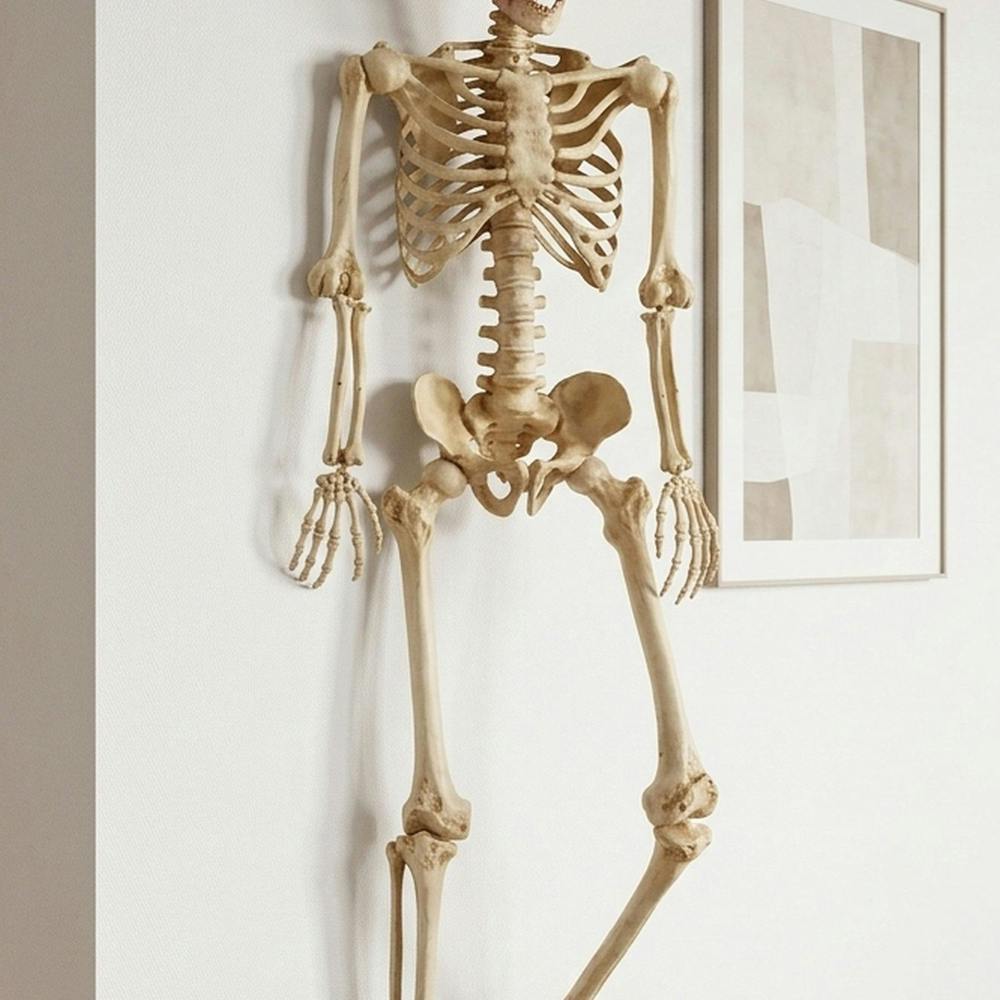 Garden Greatness 5ft Posable Halloween Skeleton Figure