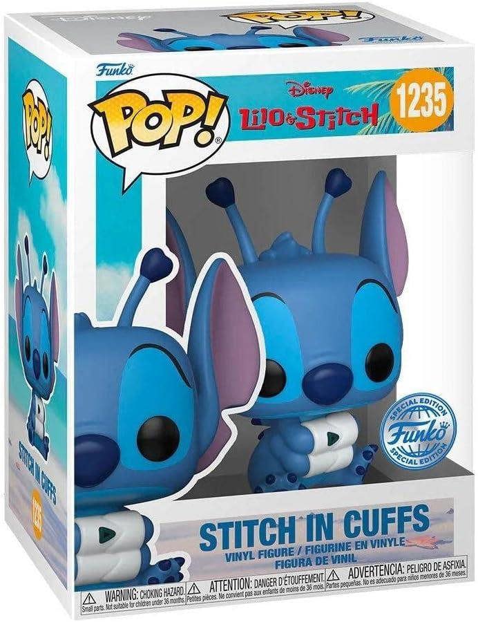 Funko Disney: Lilo and Stitch - Stitch in Cuffs POP! Vinyl Figure (1235) (Special Edition)
