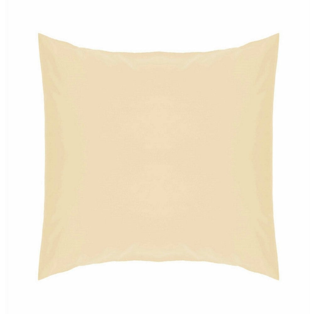 Belledorm Easycare Percale Continental Pillowcase - Cream