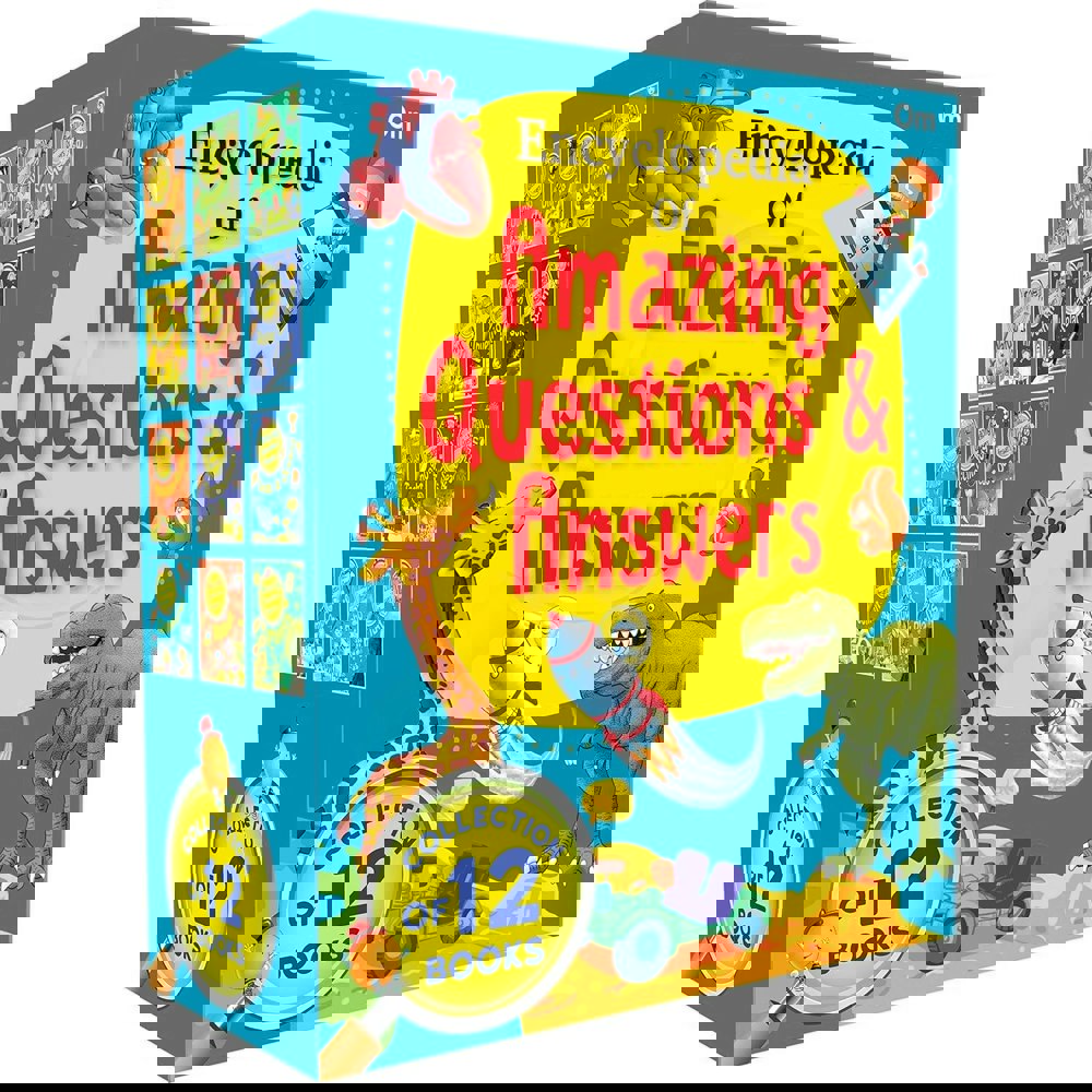 Encyclopedia of Amazing Questions & Answers 12 Book Box Set Science, Solar System & More!