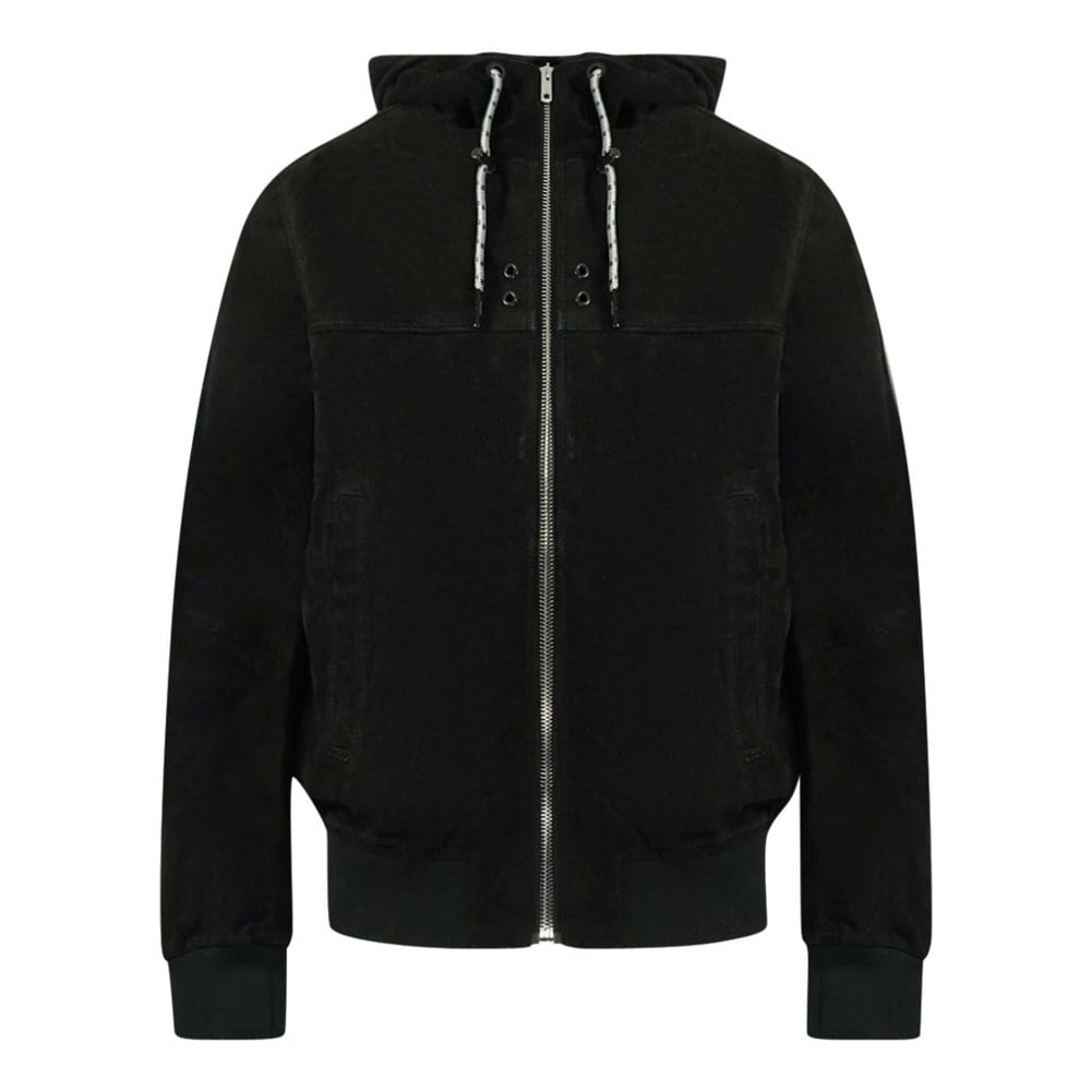 Diesel L-Rooney Black Leather Jacket